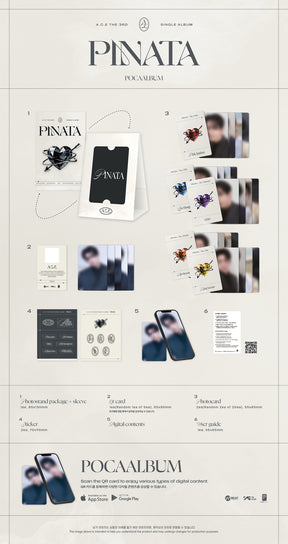 A.C.E 3RD SINGLE ALBUM - PINATA (POCA ALBUM)
