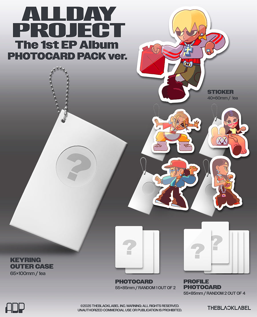 ALLDAY PROJECT THE 1ST EP ALBUM - ALLDAY PROJECT (PHOTOCARD PACK VER.)