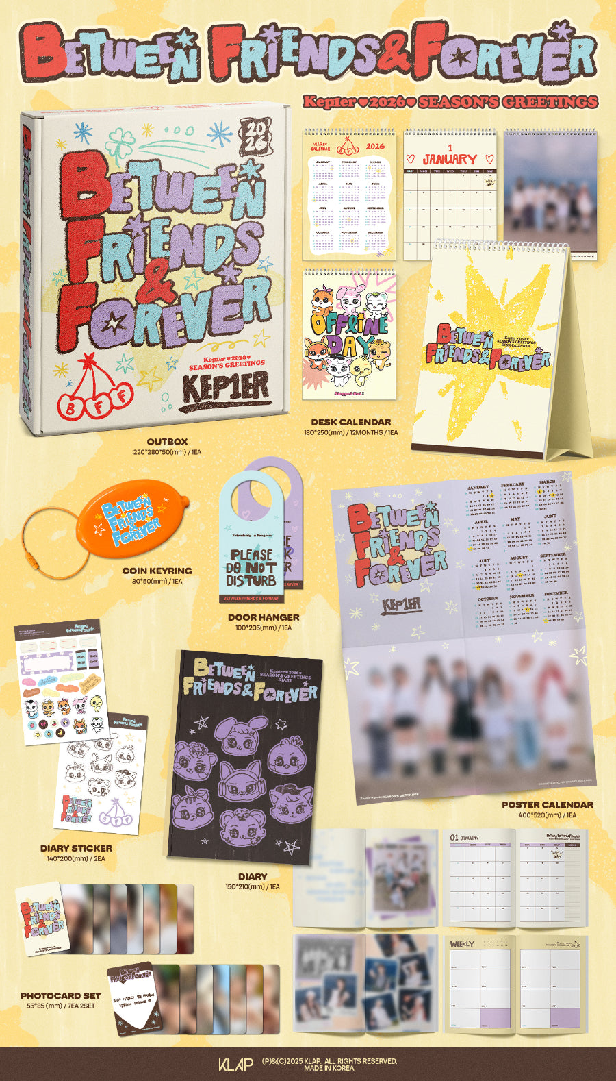 KEP1ER - 2026 SEASON'S GREETINGS [BETWEEN FRIENDS&FOREVER]