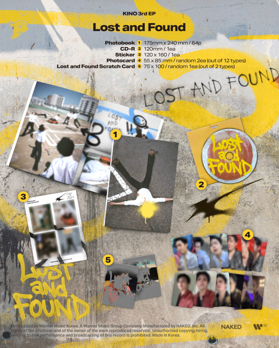 KINO 3RD EP - LOST AND FOUND