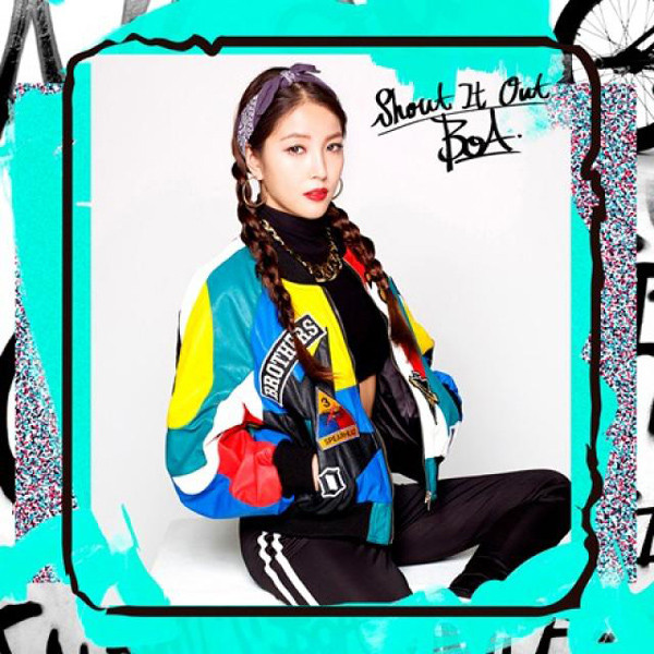 BOA - Shout It Out [Type B](SINGLE+DVD) (Taiwan Version)