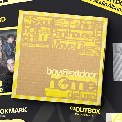 BOYNEXTDOOR - 1ST STUDIO ALBUM REPACKAGE [HOME: DELUXE]