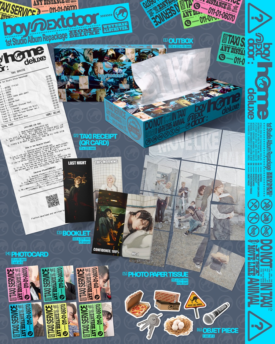 BOYNEXTDOOR - 1ST STUDIO ALBUM REPACKAGE [HOME: DELUXE] (WEVERSE VER)