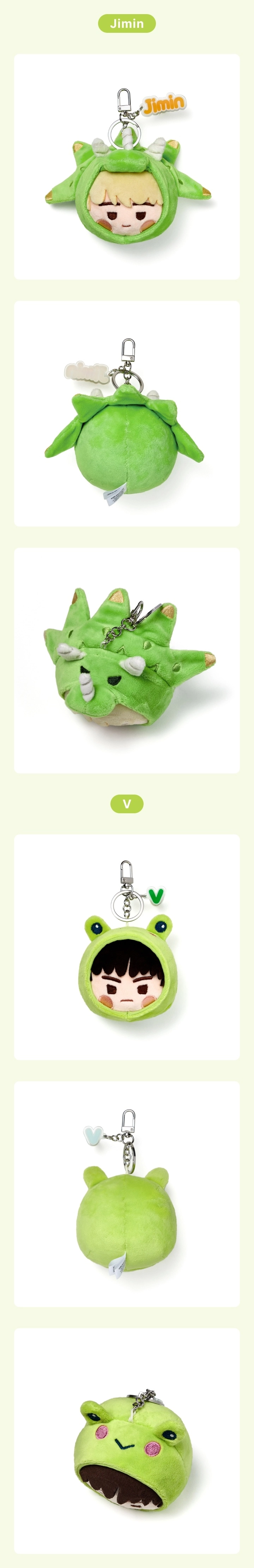 BTS - FACE KEYRING