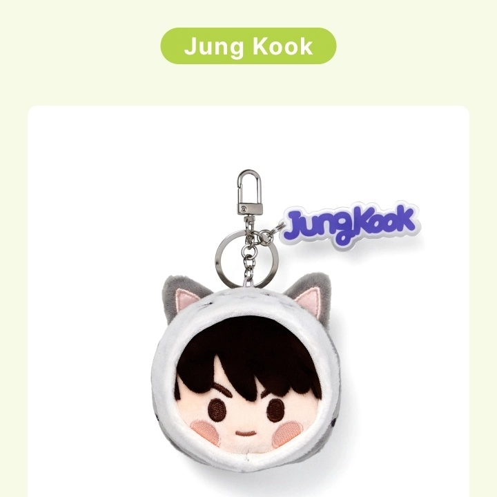 BTS - FACE KEYRING