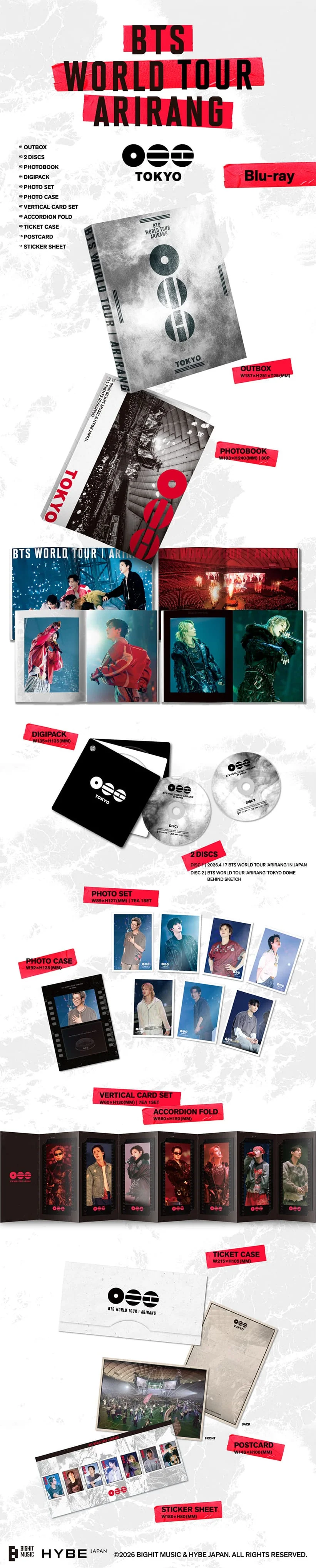 BTS - WORLD TOUR [ARIRANG] IN JAPAN (BLU-RAY)