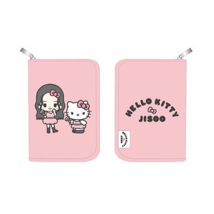 [HELLO KITTY X JISOO] PASSPORT CASE (PINK VER.) OFFICIAL MD