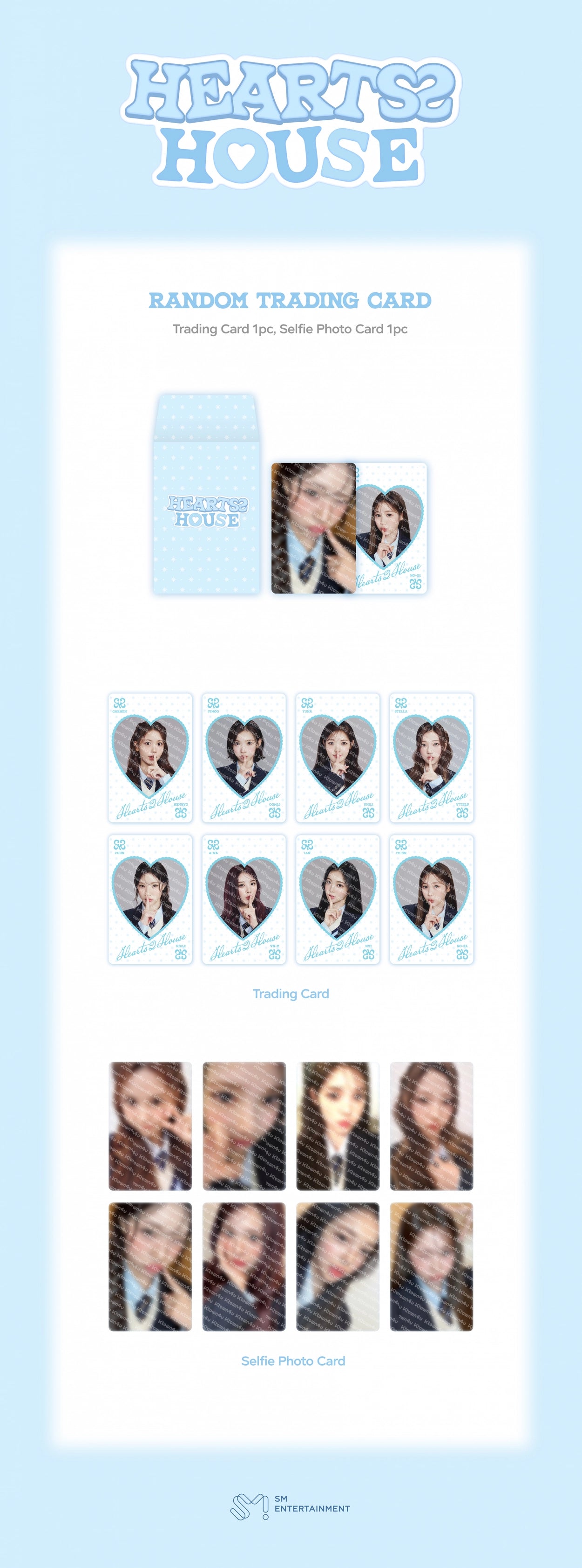 HEARTS2HEARTS - [FANMEETING 'HEARTS 2 HOUSE' MD] RANDOM TRADING CARD