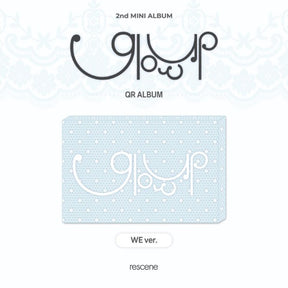 RESCENE 2ND MINI ALBUM - GLOW UP (WE VER.) (QR VER.)