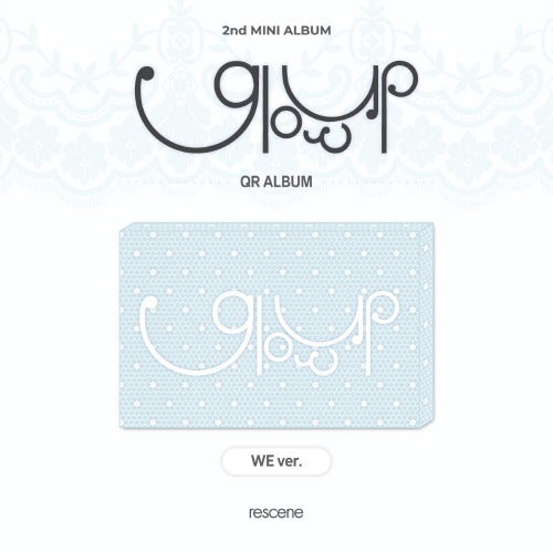 RESCENE 2ND MINI ALBUM - GLOW UP (WE VER.) (QR VER.)