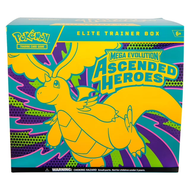 Pokémon TCG: Mega Evolution— Ascended Heroes Elite Trainer Box