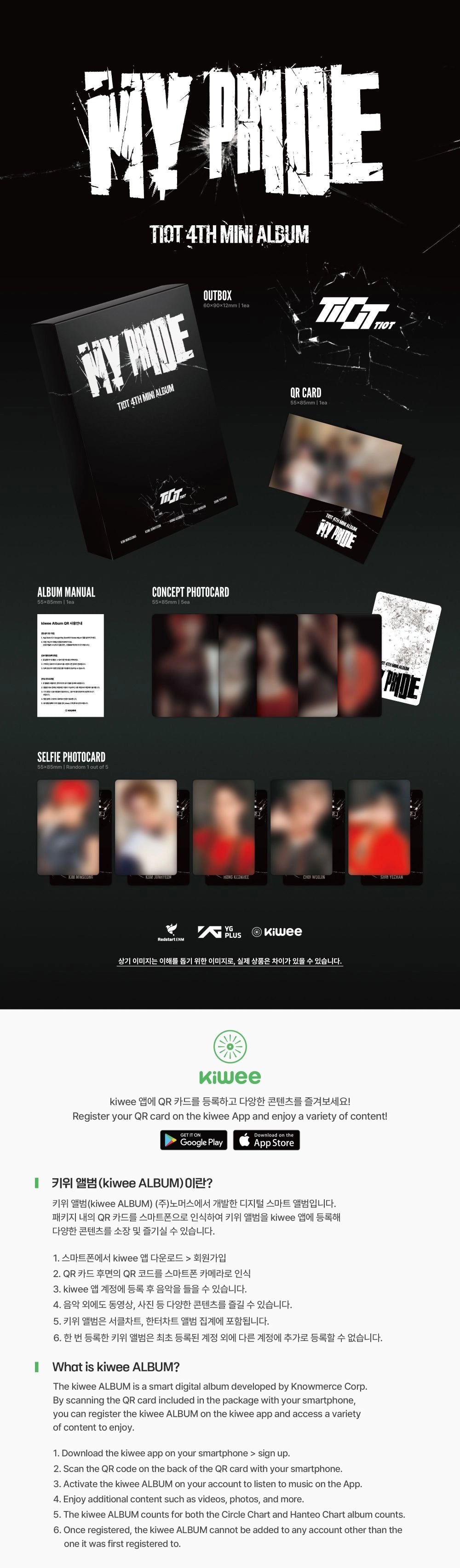 TIOT 4TH MINI ALBUM - MY PRIDE (MY PRIDE VER.) (PLATFORM ALBUM)