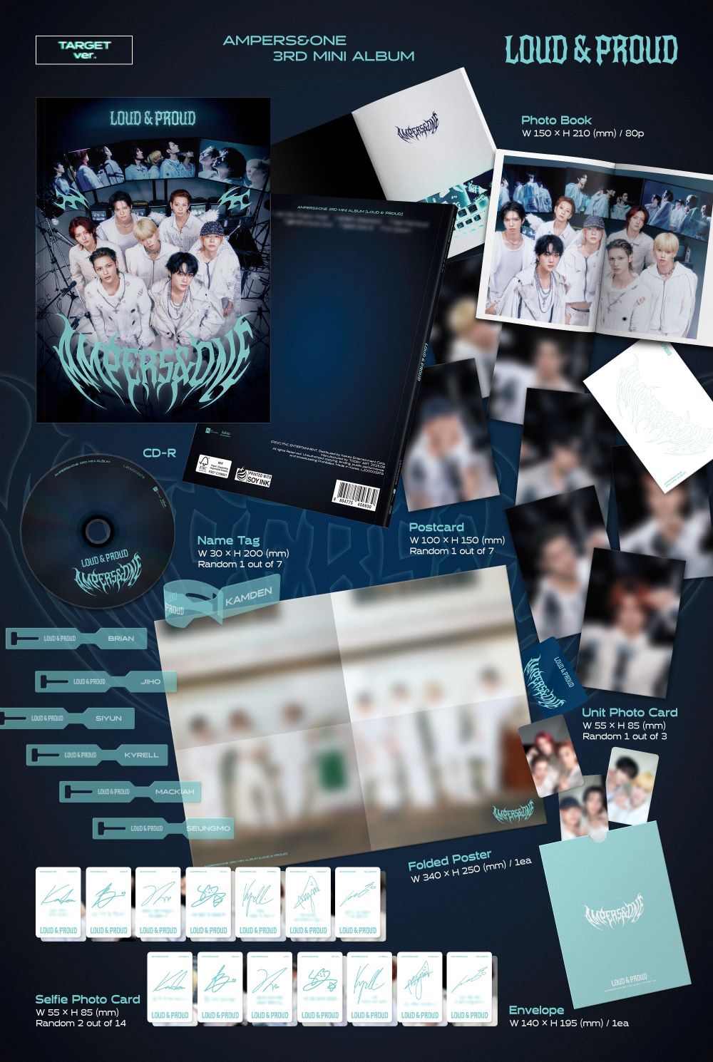AMPERS&ONE 3RD MINI ALBUM - LOUD & PROUD