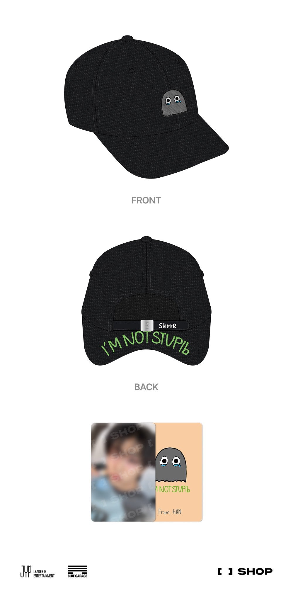 STRAY KIDS - DOMINATE : CELEBRATE POP-UP STORE MD - BALL CAP BY HAN