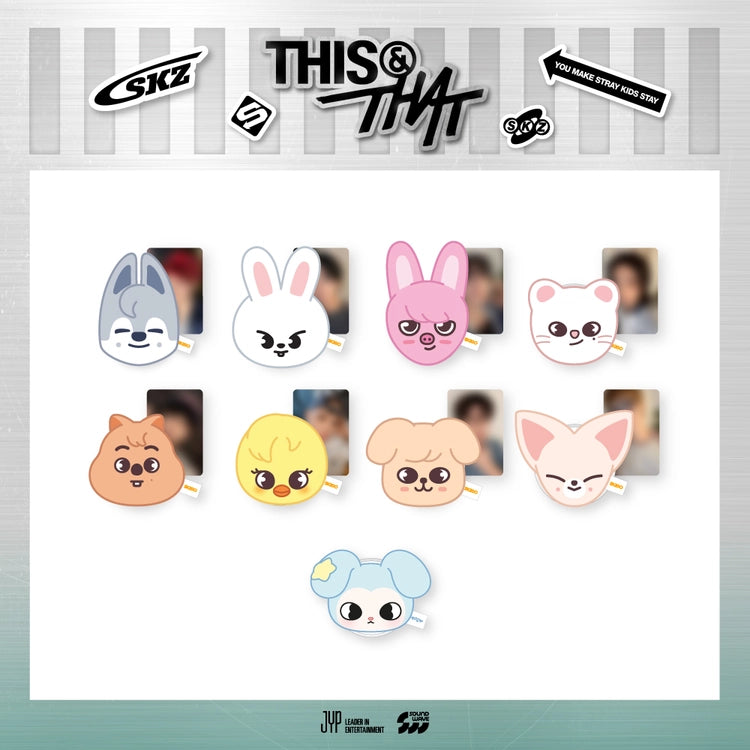 STRAY KIDS - [THIS & THAT] POP-UP MD PLUSH MAGNETIC HOLDER (WEEK 1)
