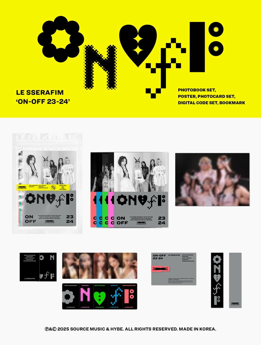 LE SSERAFIM - [ON-OFF 23-24]