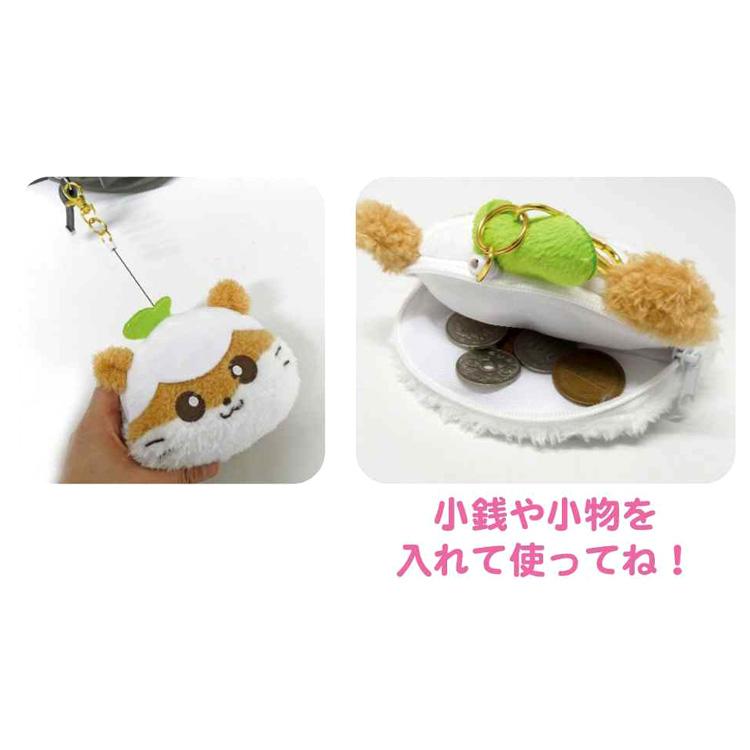 SANRIO© Corocorokuriri Head Plush Pouch Large (Japan Edition)