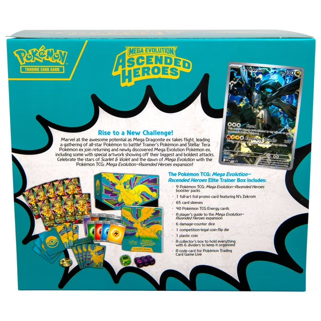 Pokémon TCG: Mega Evolution— Ascended Heroes Elite Trainer Box