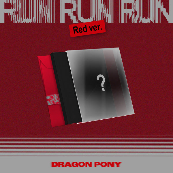 DRAGON PONY 3RD EP ALBUM - RUN RUN RUN (RED VER.)