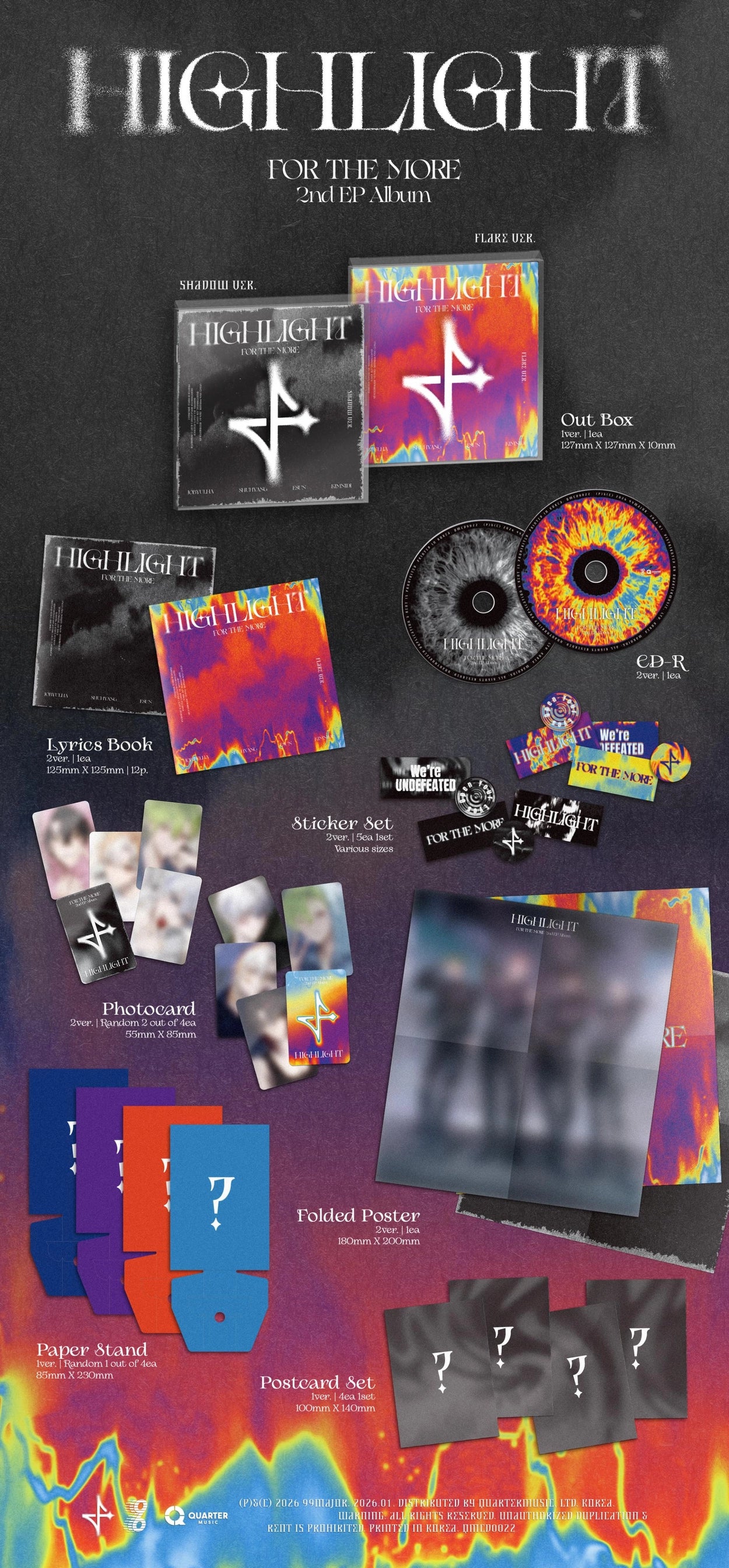 FOR THE MORE 2ND EP ALBUM - HIGHLIGHT