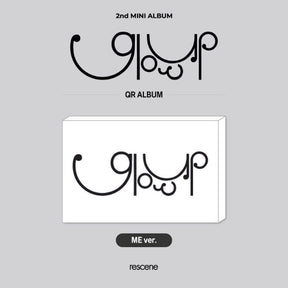 RESCENE 2ND MINI ALBUM - GLOW UP (ME VER.) (QR VER.)