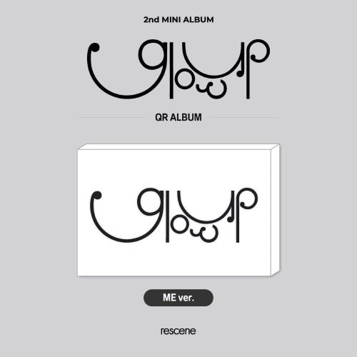 RESCENE 2ND MINI ALBUM - GLOW UP (ME VER.) (QR VER.)