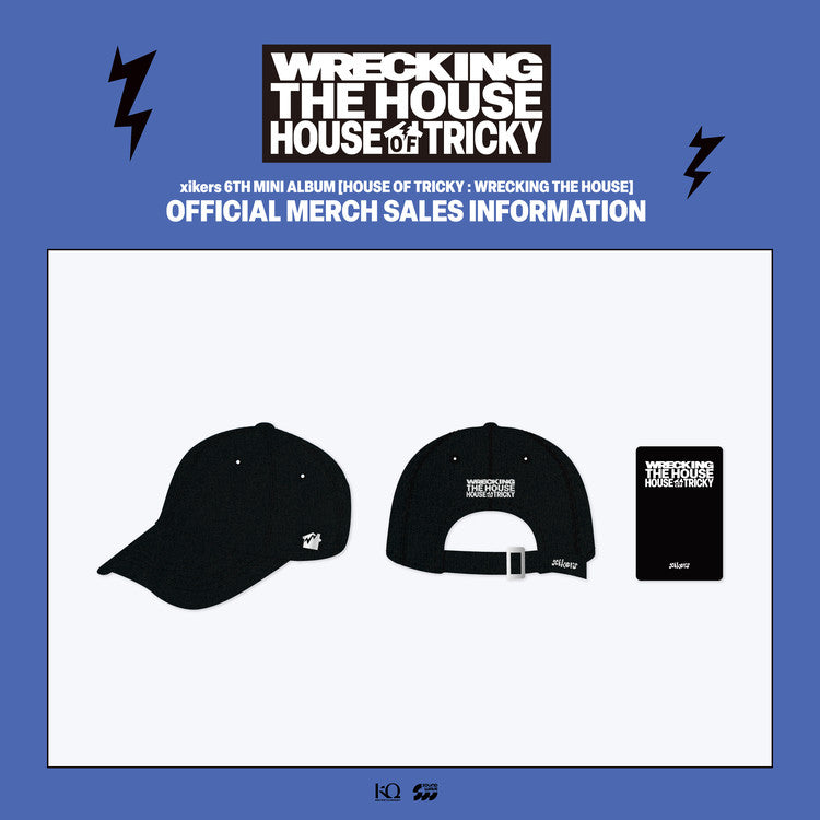 XIKERS - [HOUSE OF TRICKY : WRECKING THE HOUSE] POP-UP MD BALL CAP