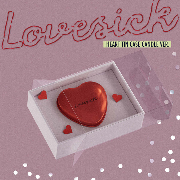 CHAERYEONG - 1ST MINI ALBUM [LOVESICK] (HEART TIN-CASE CANDLE VER.)