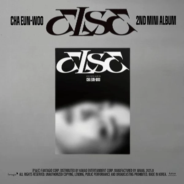 CHA EUN-WOO 2ND MINI ALBUM - ELSE