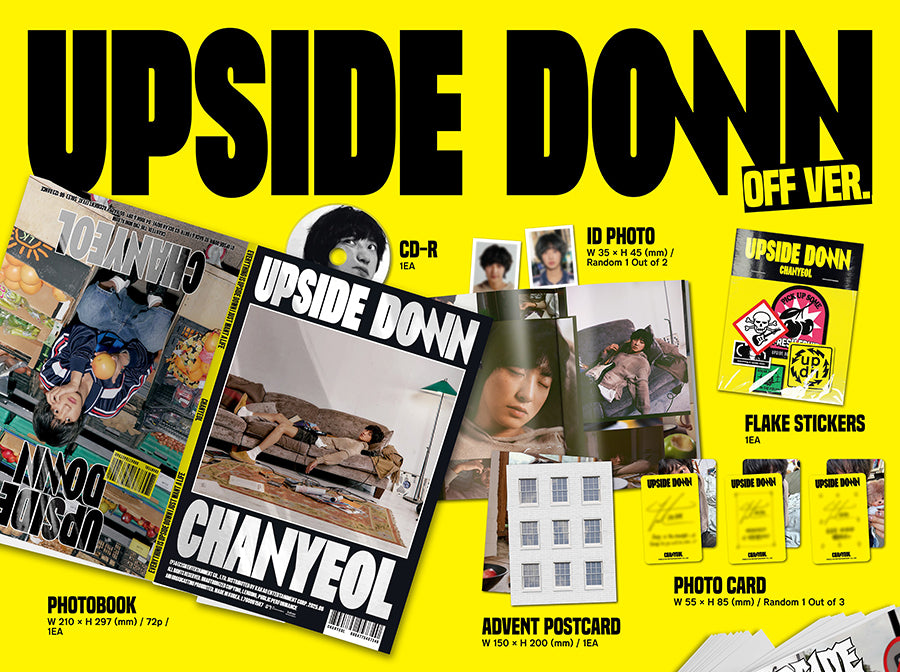 CHANYEOL 2ND MINI ALBUM - UPSIDE DOWN (PHOTOBOOK VER.)