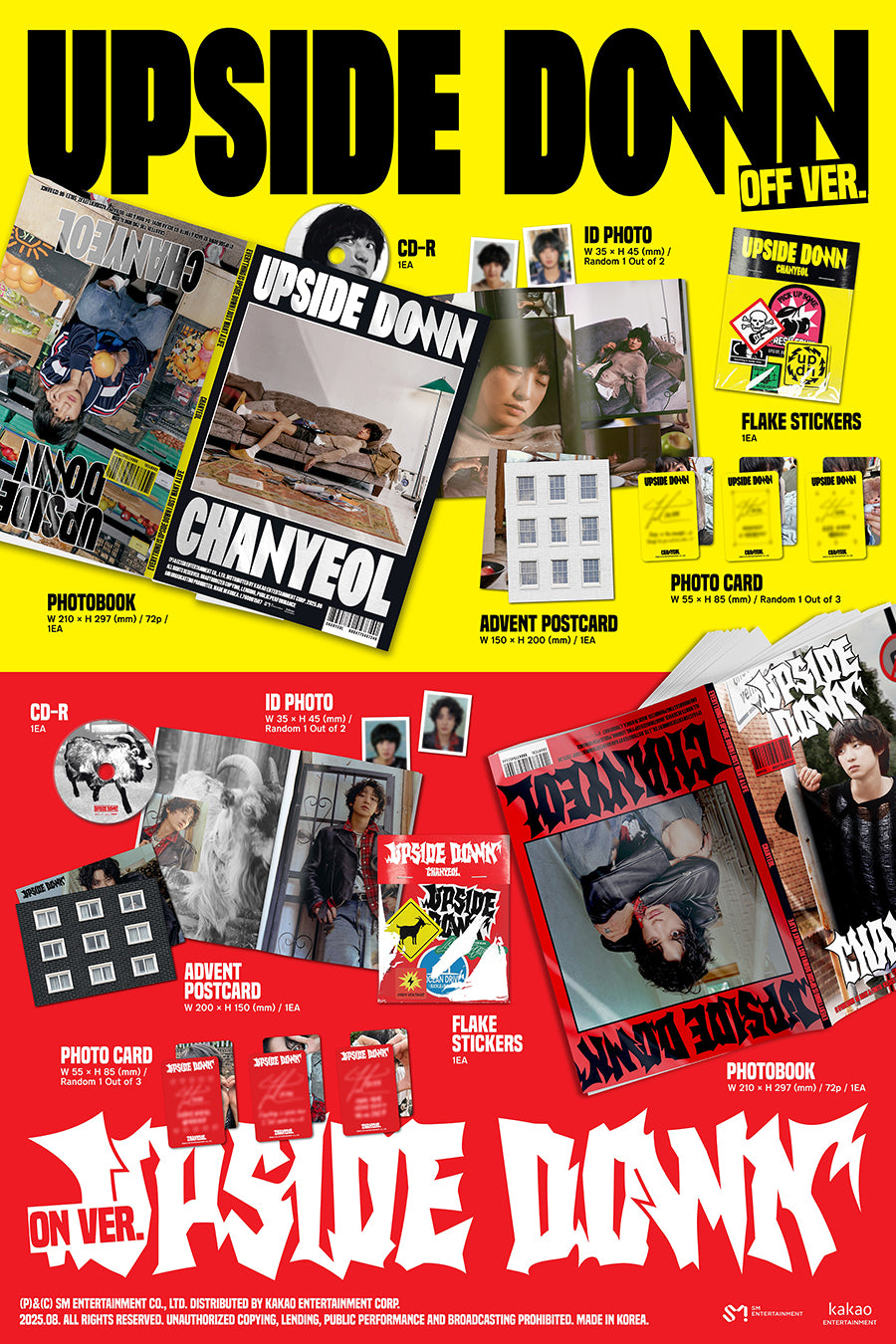 CHANYEOL 2ND MINI ALBUM - UPSIDE DOWN (PHOTOBOOK VER.)