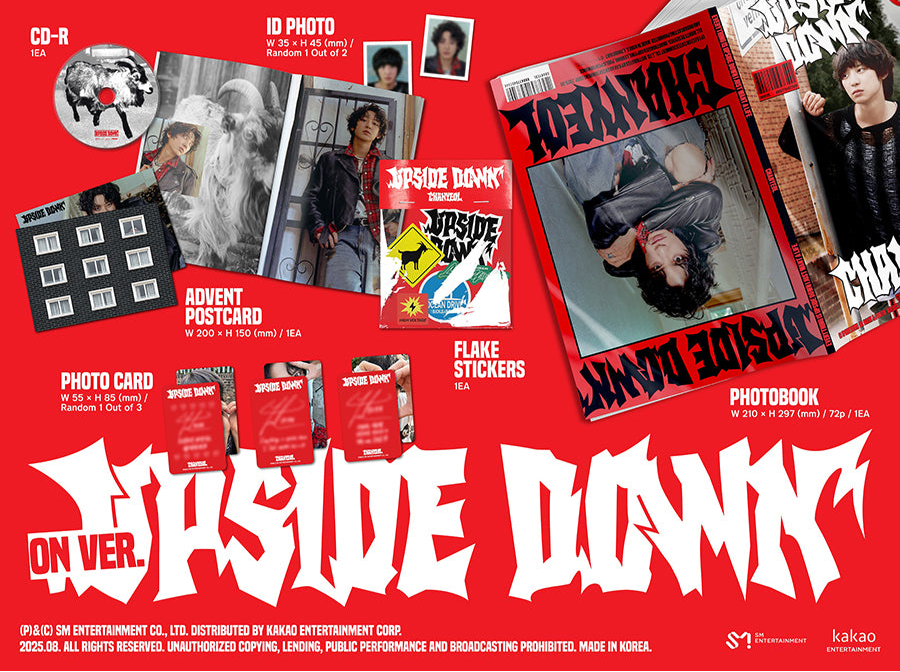CHANYEOL 2ND MINI ALBUM - UPSIDE DOWN (PHOTOBOOK VER.)