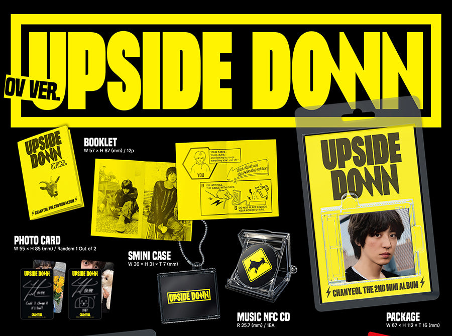 CHANYEOL 2ND MINI ALBUM - UPSIDE DOWN (SMINI VER.)