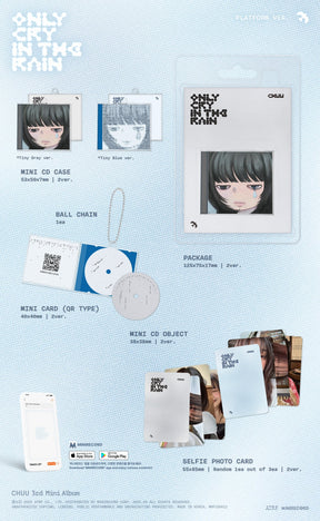 CHUU 3RD MINI ALBUM - ONLY CRY IN THE RAIN (PLATFORM VER.)