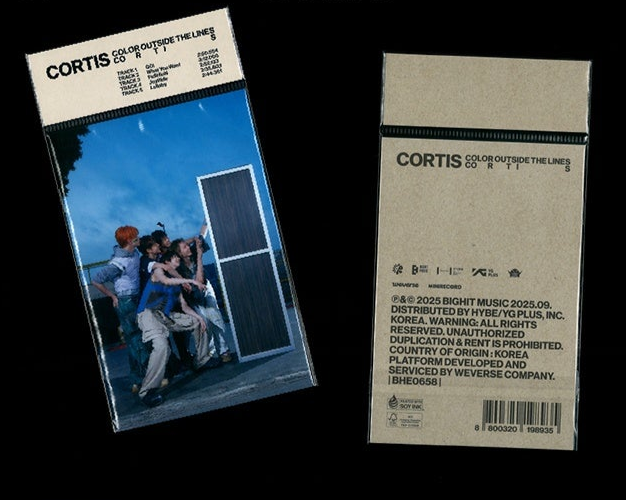 CORTIS THE 1ST EP - COLOR OUTSIDE THE LINES (WEVERSE ALBUMS VER.)