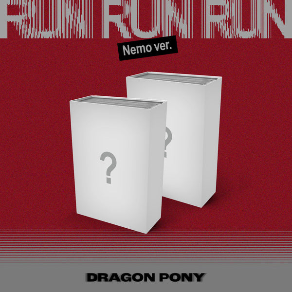 DRAGON PONY 3RD EP ALBUM - RUN RUN RUN (NEMO ALBUM)