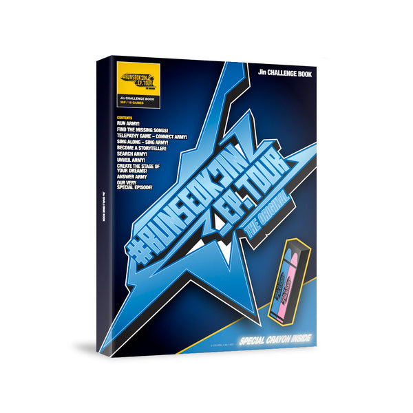 JIN (BTS) - JIN CHALLENGE BOOK