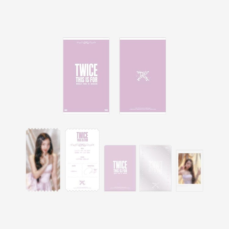 TWICE - <THIS IS FOR> WORLD TOUR IN INCHEON SPECIAL TICKET SET