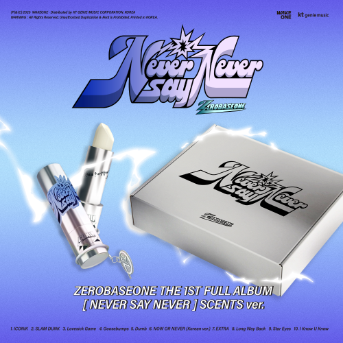 ZEROBASEONE THE 1ST FULL ALBUM - NEVER SAY NEVER (SCENTS VER.)