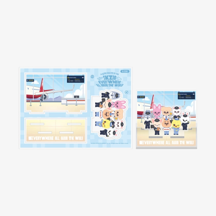 STRAY KIDS - SKZOO ACRYLIC STAND SEOUL Ver. - SKZOO EVERYWHERE ALL AROUND THE WORLD