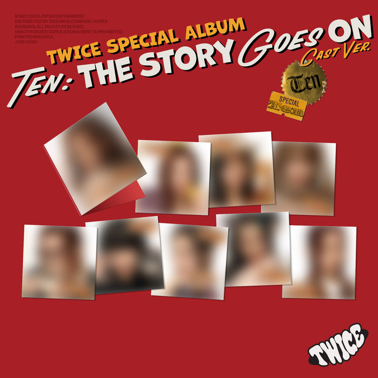 TWICE SPECIAL ALBUM - TEN: THE STORY GOES ON (CAST VER.)