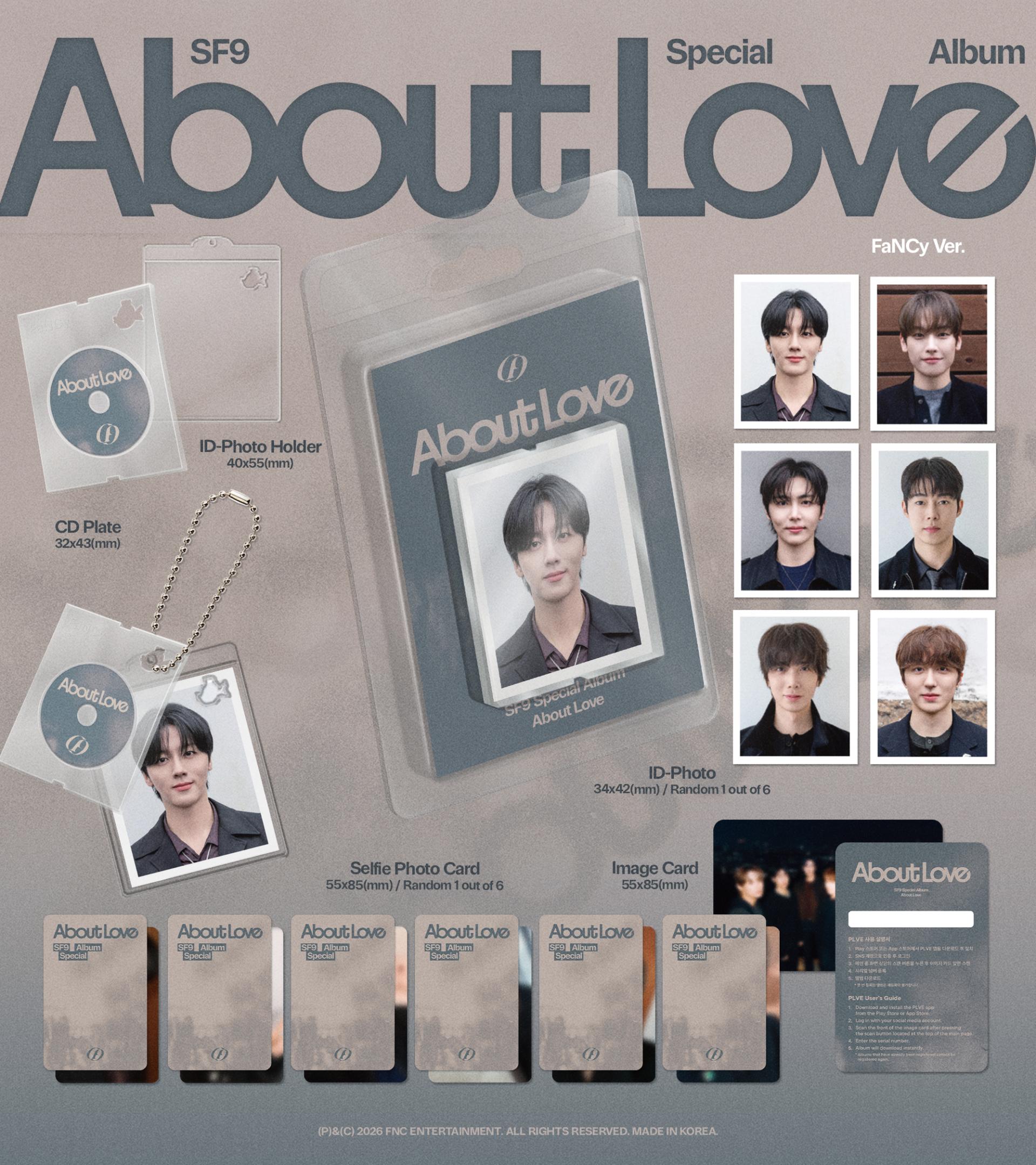 SF9 SPECIAL ALBUM - ABOUT LOVE (FANCY VER.)