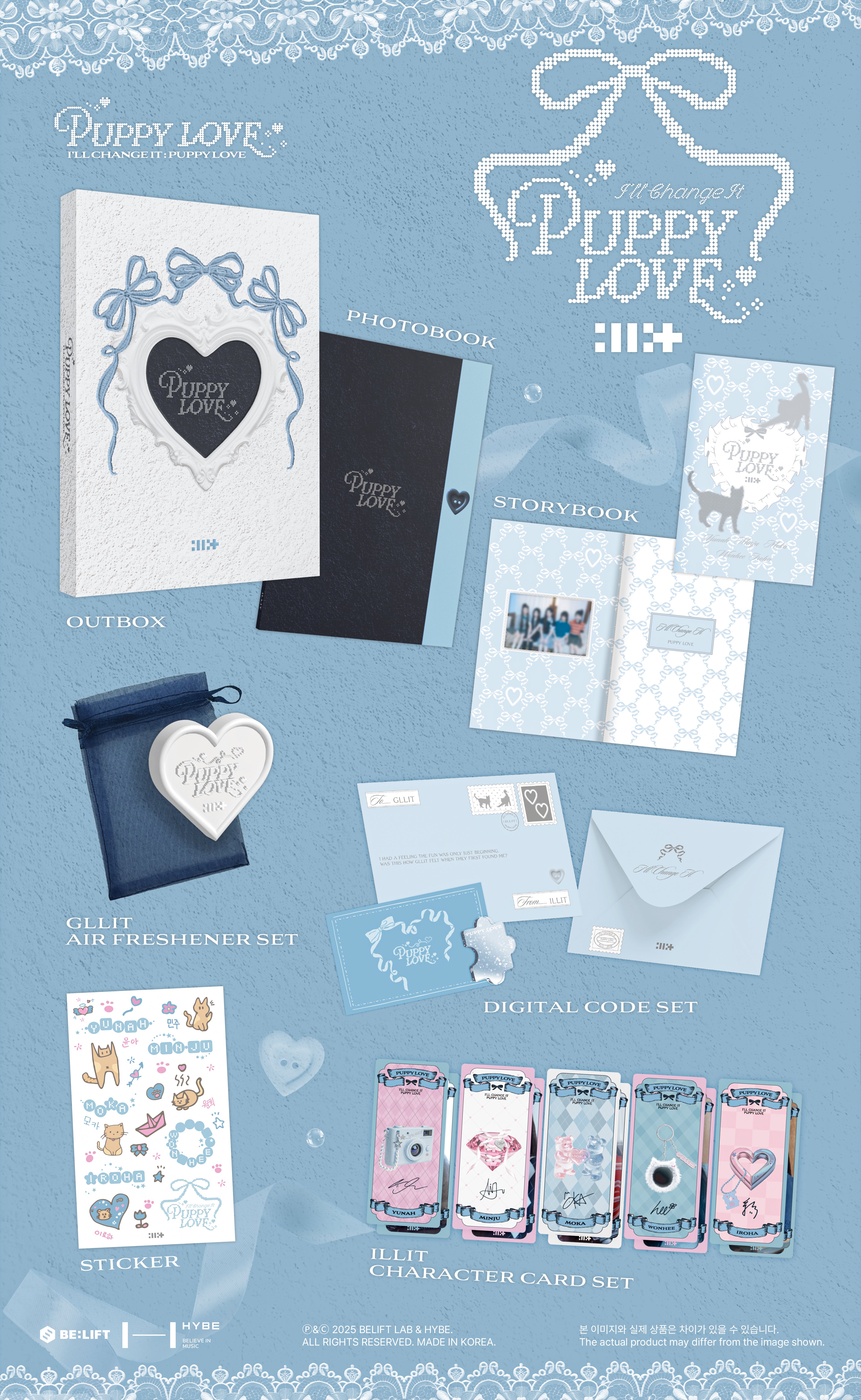 ILLIT PHOTOBOOK - I'LL CHANGE IT : PUPPY LOVE