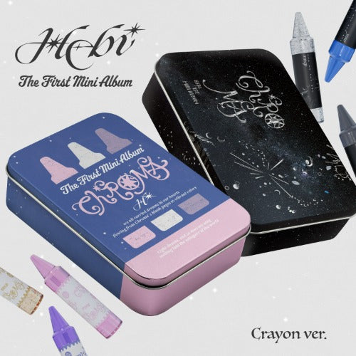 HEBI 1ST MINI ALBUM - CHROMA (CRAYON VER.)