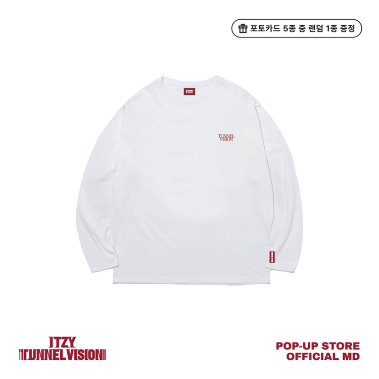 ITZY - LONG-SLEEVE T-SHIRT [TUNNEL VISION] OFFICIAL MD