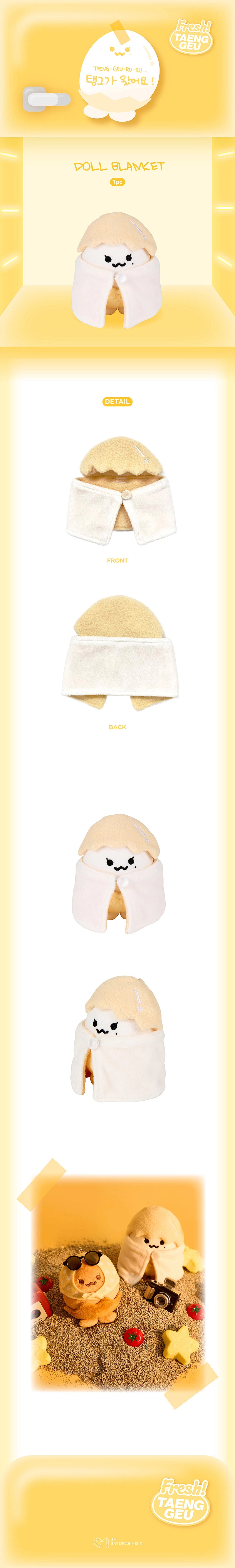 TAEYEON - [TAENG-GEU-RU-RU] DOLL BLANKET