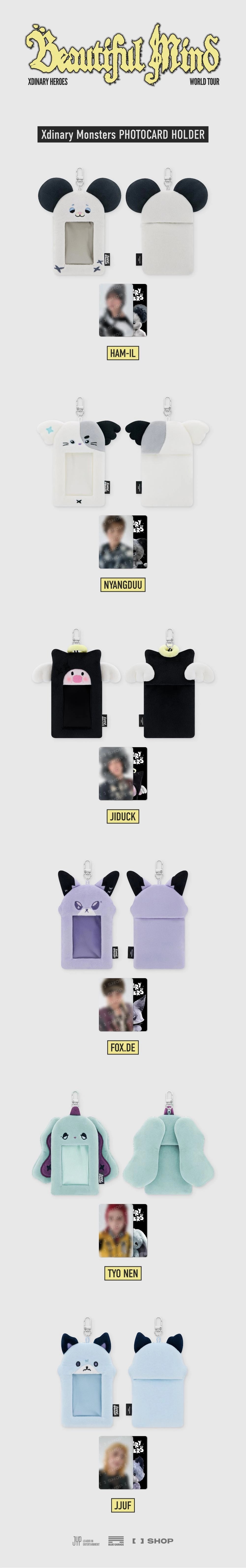 XDINARY HEROES - XDINARY MONSTERS PHOTOCARD HOLDER - BEAUTIFUL MIND