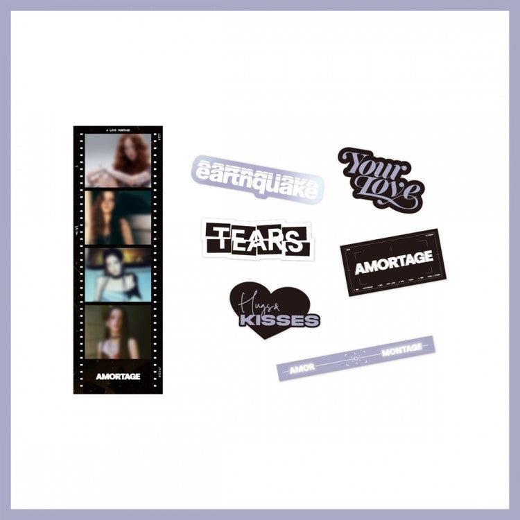 JISOO - 2025 JISOO [AMORTAGE] POP-UP STORE in TOKYO MD STICKER PACK