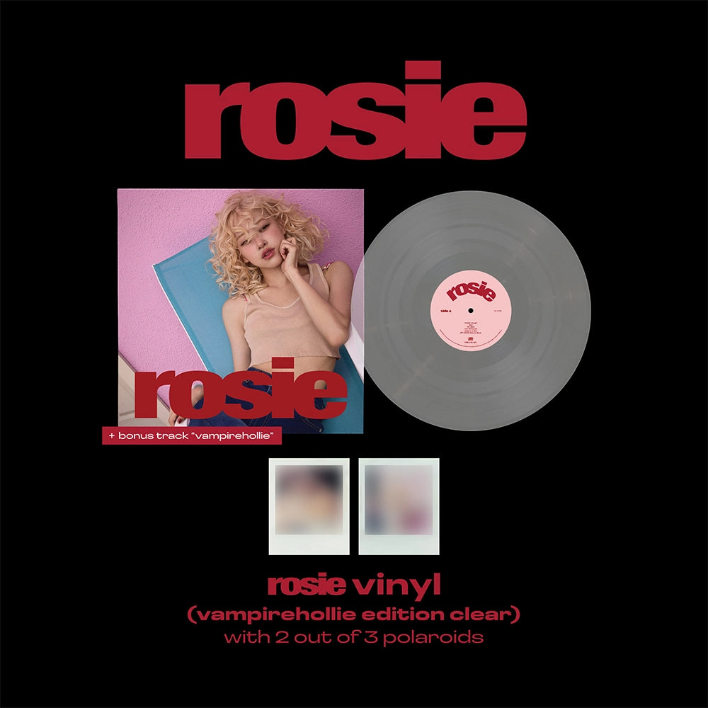 ROSE - FIRST STUDIO ALBUM [ROSIE] VINYL (VAMPIREHOLLIE EDITION CLEAR)