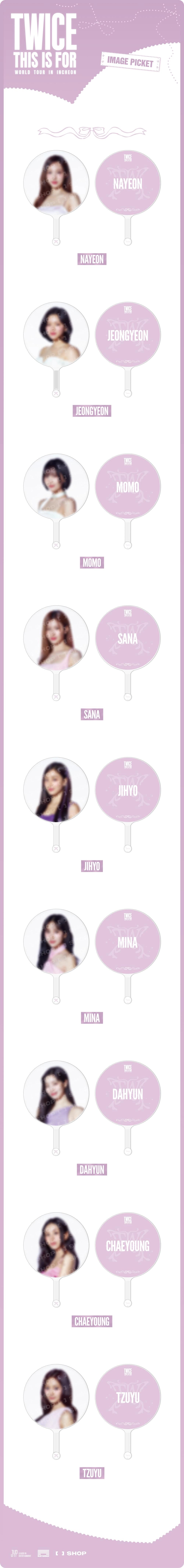 TWICE - <THIS IS FOR> WORLD TOUR IN INCHEON IMAGE PICKET